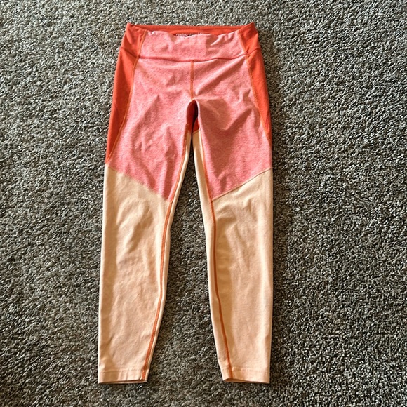 Outdoor Voices Pants - Orange OUTDOOR VOICES Athletic Leggings MEDIUM